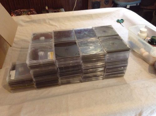 lot of used cd jewel cases