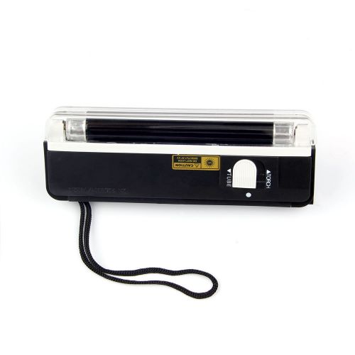 New 2-in-1 UV Handheld Torch Lamp Flashlight Portable 395nm Light Money Detector