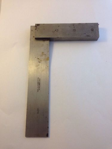 STARRETT NO. 20____ 6&#034; HARDENED SOLID STEEL SQUARE