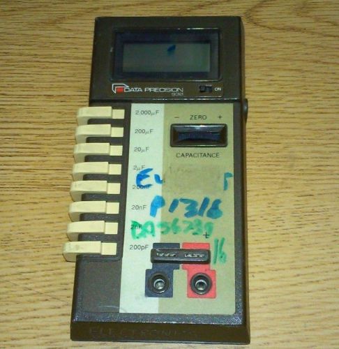 DATA PRECISION 938 CAPACITANCE Handheld Meter