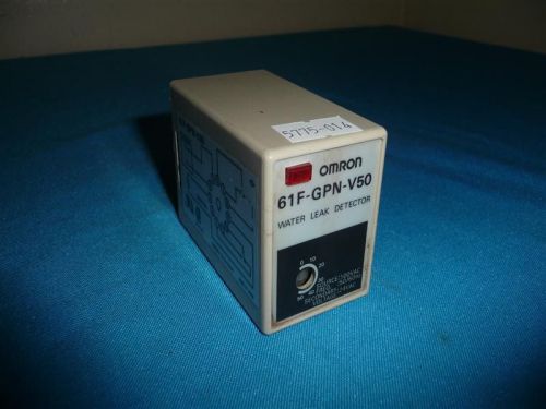 Omron 61F-GPN-V50 61FGPNV50 Water Leak Detector