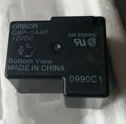 OMRON G8P-1A4P 12VDC 30A 250VAC relay - single item