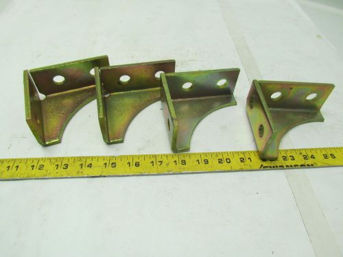 T&amp;B Thomas &amp; Betts AB213 Superstrut 90 deg Shelf Bracket Goldgalv Lot of 4