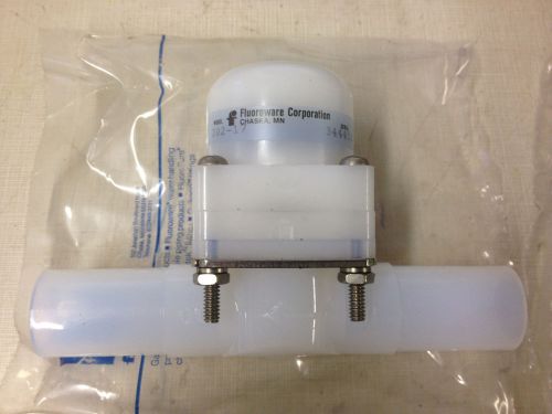 New Fluoroware model 202-17 Teflon Diaphragm Valve 2-Way