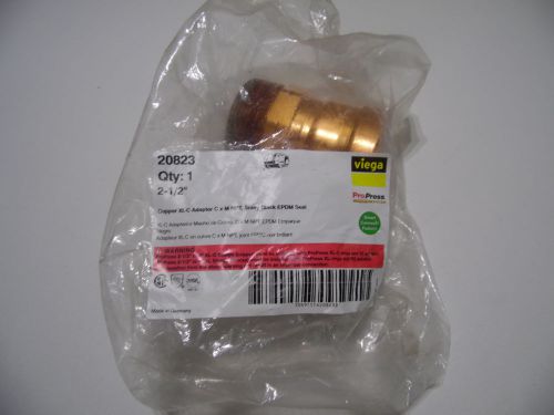 VIEGA PRO PRESS 20823 2 1/2 COPPER XL C ADAPTOR C x M NPT EPDM SEAL