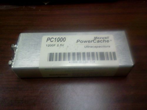Maxwell PC1000 2.5 Volt 1200 Farad Ultracapacitor
