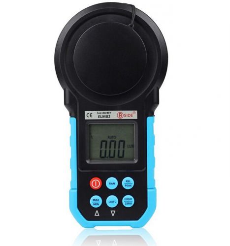 BSIDE ELM02 Auto Range LCD Digital Lux/FC Light Meter 20~200000Lux Luminometer