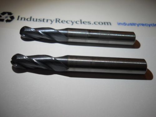 Micro 100 BEM-281-03X Dia 9/32  Cut L 3/4 RH  3Flute Carbide End Mill