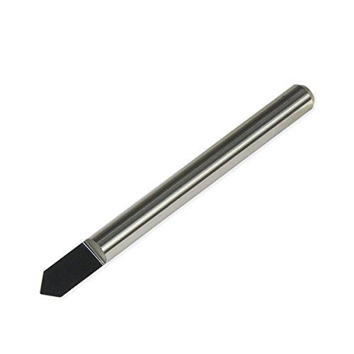 Enpoint™ flat bottom conical v-bit for metal engraving 4mm shank width 20 degree for sale