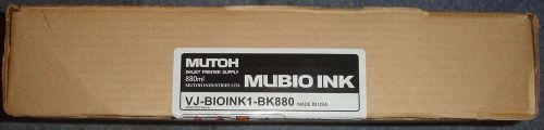 Mubio VJ-BIOINK1-BK880 880ml black ink for Mutoh ValueJet VJ-1608 and VJ-1618