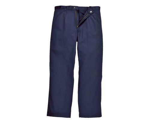 BIZWELD BIZ3 FLAME RETARDANT TROUSERS B/NAVY 40&#034; We Ship by FedEx!!!