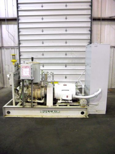 Rx-2066, sullair 125 hp air compressor w/ weg ssw06 soft start. 20-125l. for sale