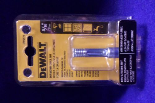 DeWalt DW5574 5/16 in. Diamond Drill Bit New