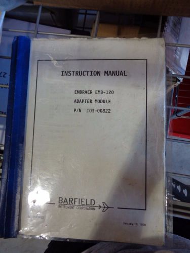 101-00822 Instruction Manual (Barfield Instrument Corporation)