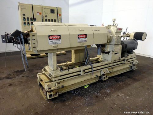 Used- graham engineering 2-1/2&#034; single screw extruder, model 2524. 24 to 1 l/d r for sale