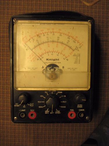 Vintage Knight Voltohmmeter Volt Ohm Meter Allied Radio Corp. Chicago