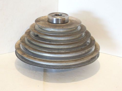 Walker Turner 20&#034; Drill Press - Spindle Step Pulley , Sleeve &amp; Bearings #11C8-3