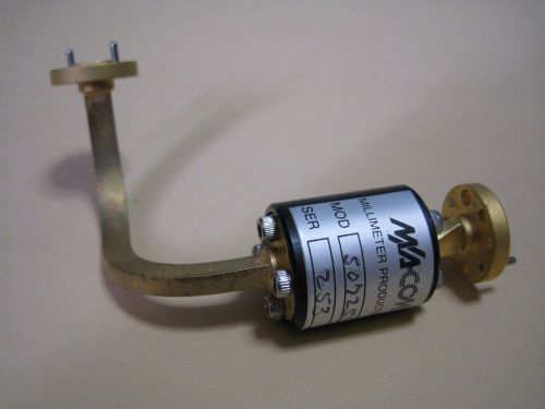 M/A Com WR15 Waveguide Isolator 50GHz to 75GHz