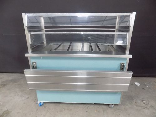 Colorpoint 50-CFI Portable Work Counter | Ice Down Salad Bar