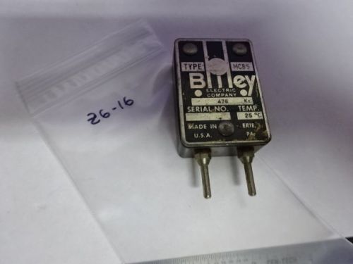 BLILEY QUARTZ MC85 RESONATOR OSCILLATOR FREQUENCY CONTROL AS PICTURED &amp;Z6-16