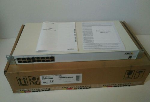 Axis Communications PoE Midspan 8-Port Power Over Ethernet POE370U 5012-001