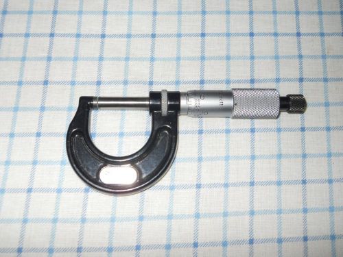 STARRET 1&#034; MICROMETER NO. 436-1