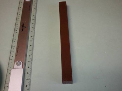 3/4&#034; x 3/4&#034; X 8&#034;  URETHANE / POLYURETHANE 75 D BROWN BAR