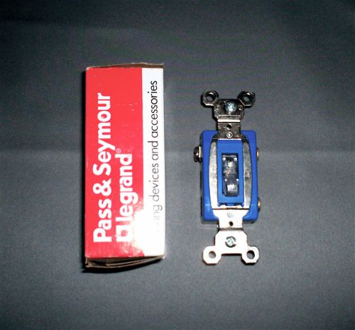 Pass &amp; Seymour Legrand PS15AC1-CPL, Clear Pilot Light Switch