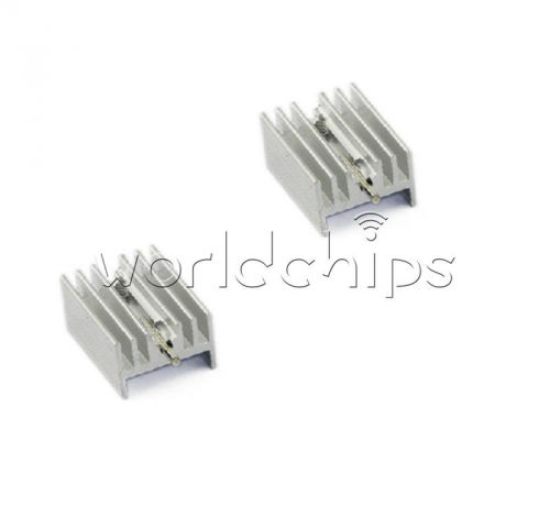 20PCS Heat Sink 21x15x10mm Aluminum Heat Sink TO-220 Transistors DIY W