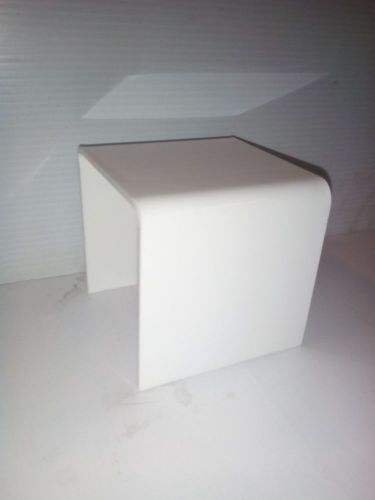 ACRYLIC DISPLAY STAND / RISER WHITE 3 PCS SET ELEGANT ACRYLIC 2X2X2