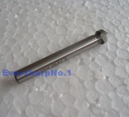 New 1pcs hss chamfer end mill cutter dia 6.3mm 60degree 1flute countersink bit for sale