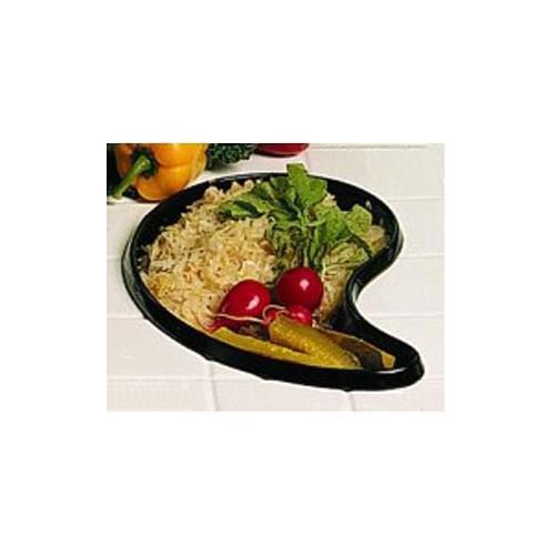 Bon Chef 5104S Ying &amp; Yang Bowl, 2-1/2 Qt., 15&#034; X 9&#034; X 2-1/4&#034;, Aluminum