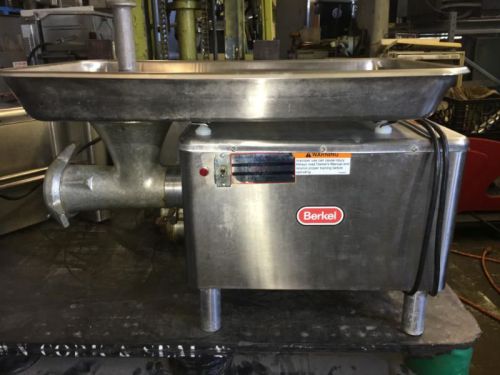 Berkel E-222 #22 Meat Grinder Mincer Stainless Body 115v 1hp  Butcher Market