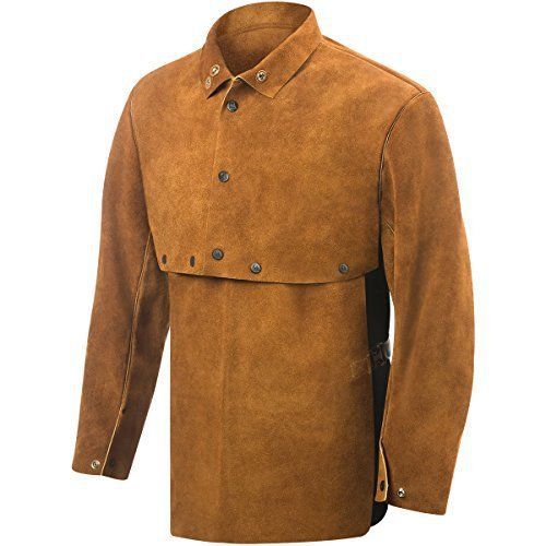 Steiner 92133 Cape Sleeve With 19-Inch Bib, Weld-Rite Premium Brown Split