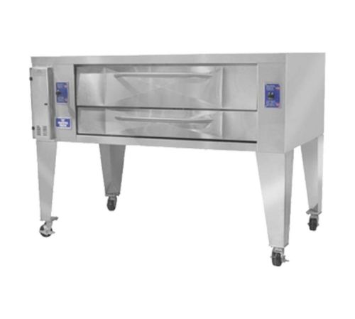 Bakers pride y-600 super deck y series 78&#034; single deck gas oven (120,000 btu) for sale