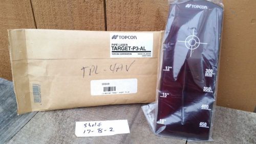 Topcon Red Long Pipe Laser Target P3-AL