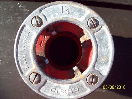 1 1/4&#034; Rigid Pipe Die fits 12R handles or model 700 power head.