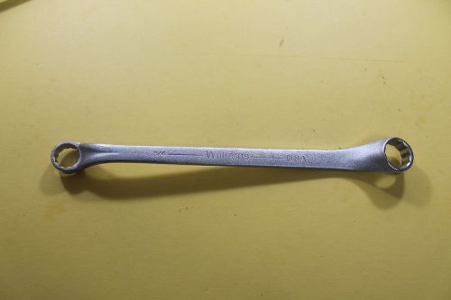NOS Williams 8731A Box End Wrench 3/4&#034; - 7/8&#034; made in USA (WR.14c.H.7a) $32