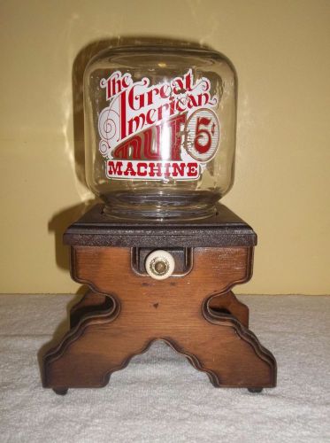 Vintage The Great American Nut Machine 5 Cents