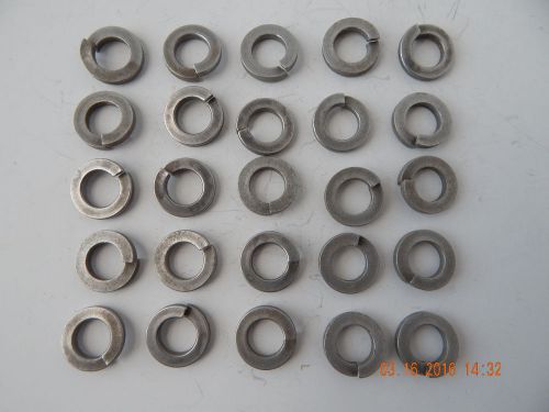 ALUMINUM SPLIT LOCK WASHER. 7/16&#034;. 25 PCS.  NEW