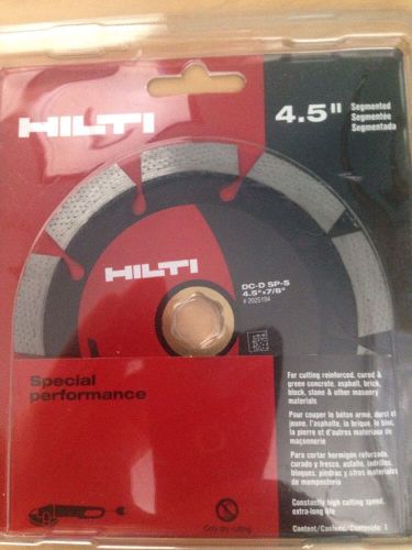 hilti cutting blade dc-d sp-s 4.5&#034;