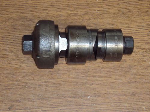 GREENLEE CONDUIT PUNCH SET 2&#034;  1 1/2&#034; AND 1 1/4&#034; PART NO AV441 AV439 &amp; AV127