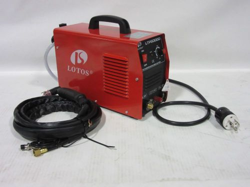 Lotos LTP5000D 50Amp Non-Touch Pilot Arc Plasma Cutter, Dual Voltage 110V/220V,