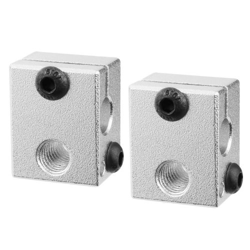 Heater Aluminium Block Assembly Fit for 3D Printer Makerbot MK7/8 Extruder TE489