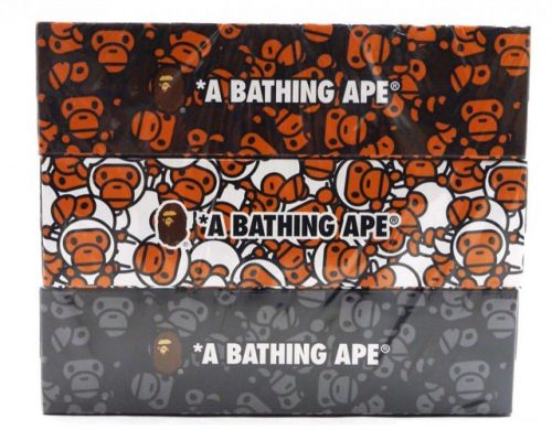 Very rare!! A BATHING APE BAPE Milo Tissue Box Set Novelty With tracking F/S NEW