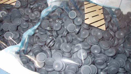 STERILE WHEATON GRAY BUTYL 20mm RUBBER CLOSURE STOPPERS ELASTOMERIC QTY=3000