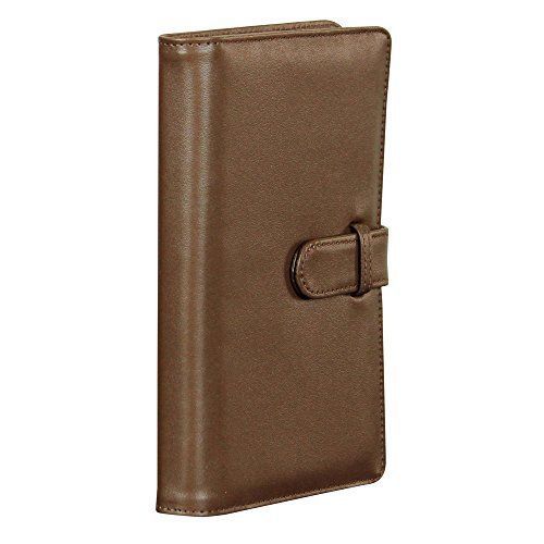 48173 Budgerigar Laporta card holder 120-sheet Brown LA-3120