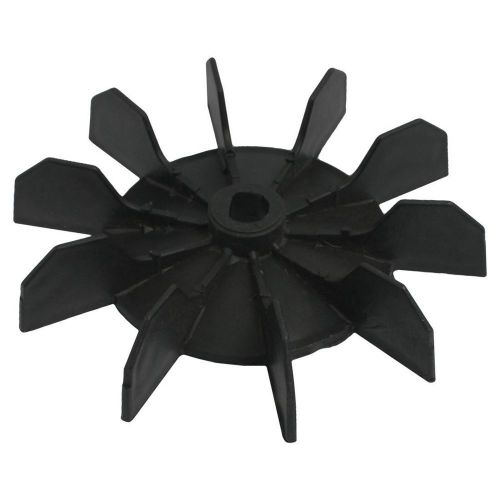 Inner Bore 10 Impeller Air Compressor Motor Fan Blade Black YM