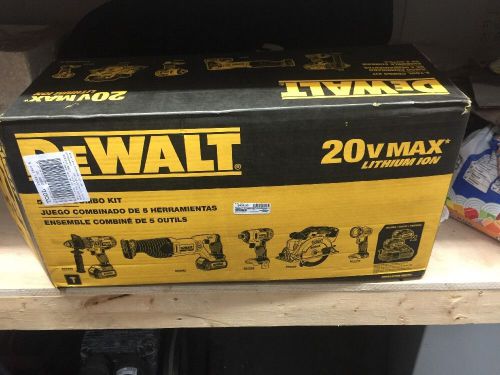 DeWalt 5 Tool Combo Kit DCK590L2