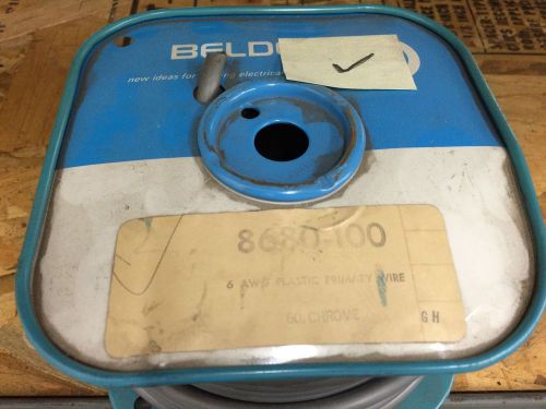 6 AWG SINGLE CONDUCTOR 100 FEET  BELDEN 8680-100